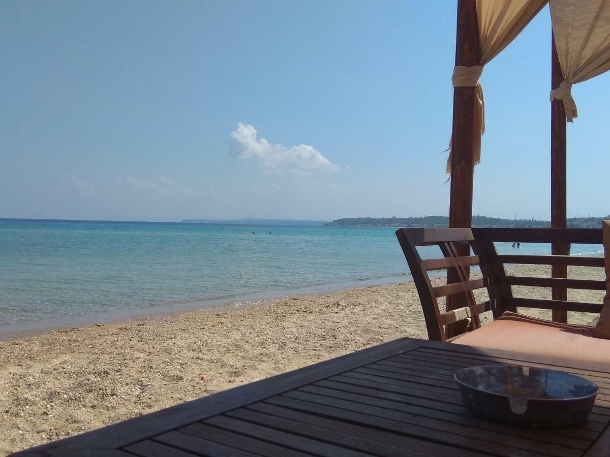 Deluxe Seaside Apartment Konstantinidis نيا بوتيدايا المظهر الخارجي الصورة