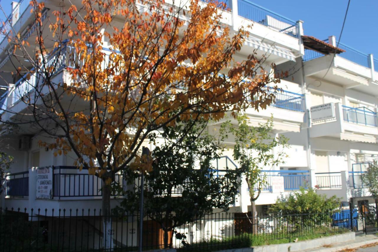 Deluxe Seaside Apartment Konstantinidis نيا بوتيدايا المظهر الخارجي الصورة